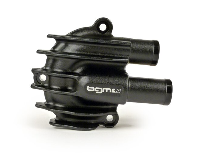 Coperchio pompa acqua BGM nero anodizzato Vespa GTS 125 250 300