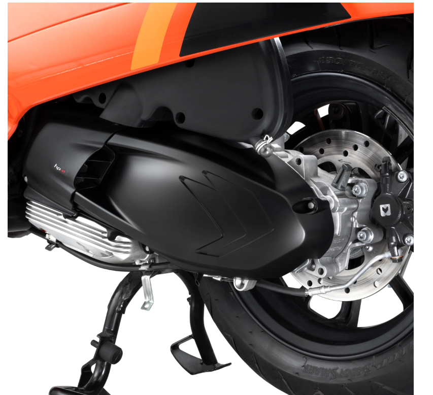 Coperchio variatore nero opaco Sip Piaggio Vespa GTS 300 HPE 2019-2024