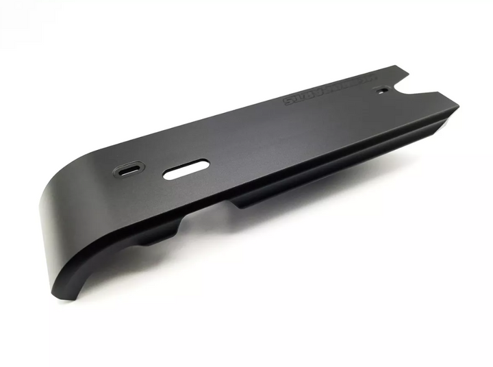 Doccetta copertura cavi sotto serbatio nera in cnc MC PROPARTS XL Piaggio Ciao 50