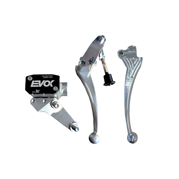 Pompa freno idraulica Evok iron brake P11 in alluminio Vespa 50 Special