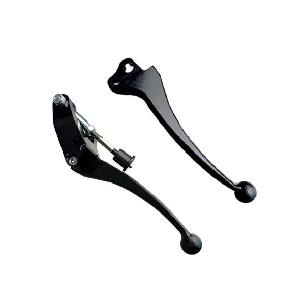 Pompa freno idraulica Evok iron brake P11 in alluminio nero ed arancio Vespa 50 Special
