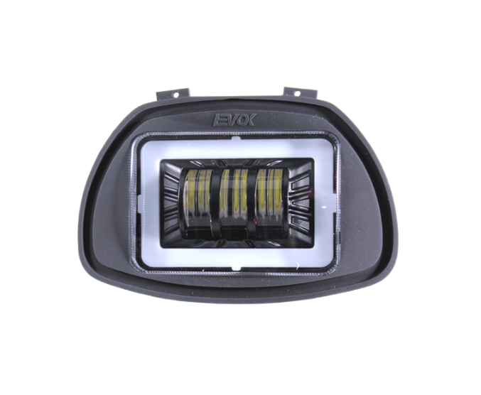Faro fanale led anteriore 3 lenti forma rettangolare Evok Vespa GL SPRINT 180 SS