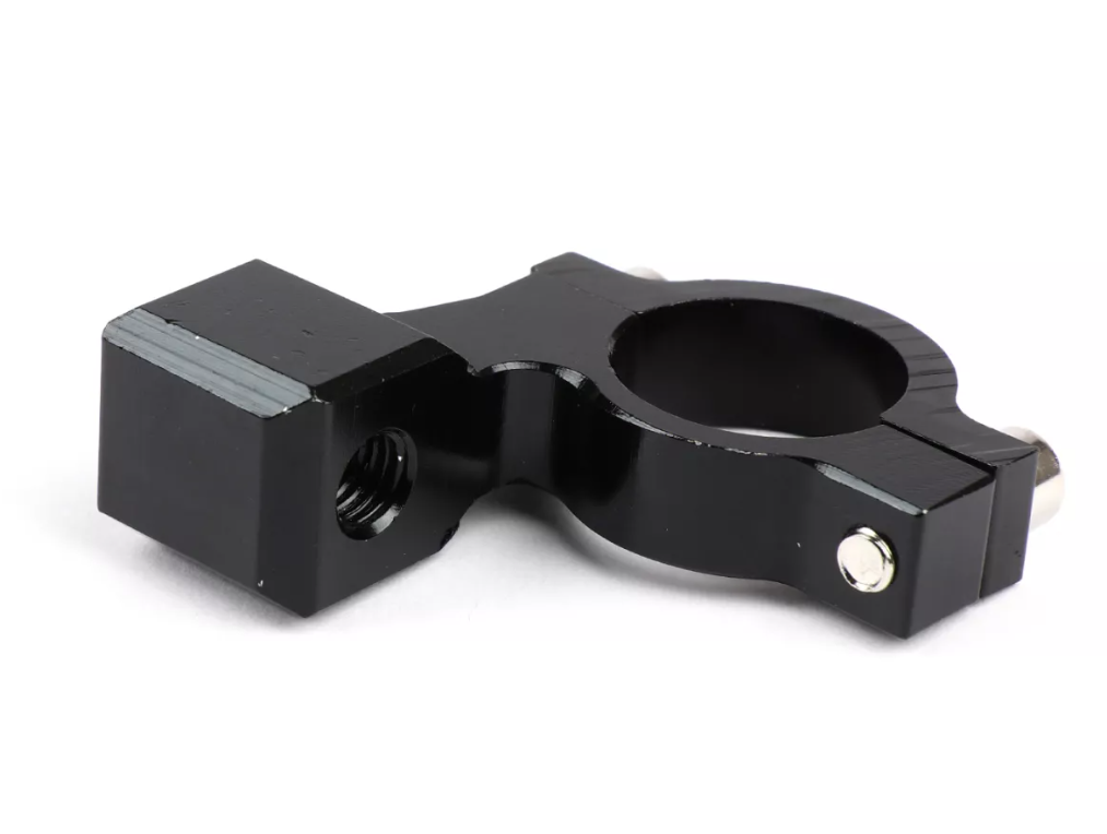 Supporto con filetto M8 per specchio retrovisore Piaggio Ciao SI Bravo con manubrio da 22mm