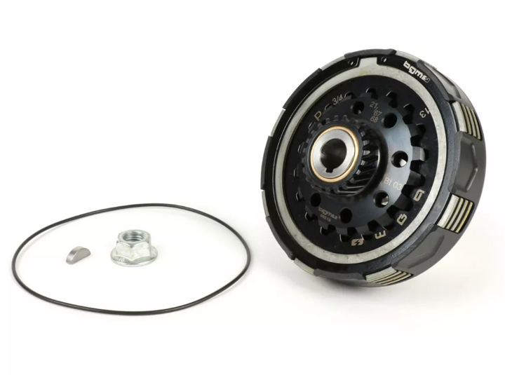 Frizione completa BMG Pro Superstrong 2.0 21 denti per primaria 67/68 Vespa Cosa PX T5 RALLY SPRINT SUPER GT