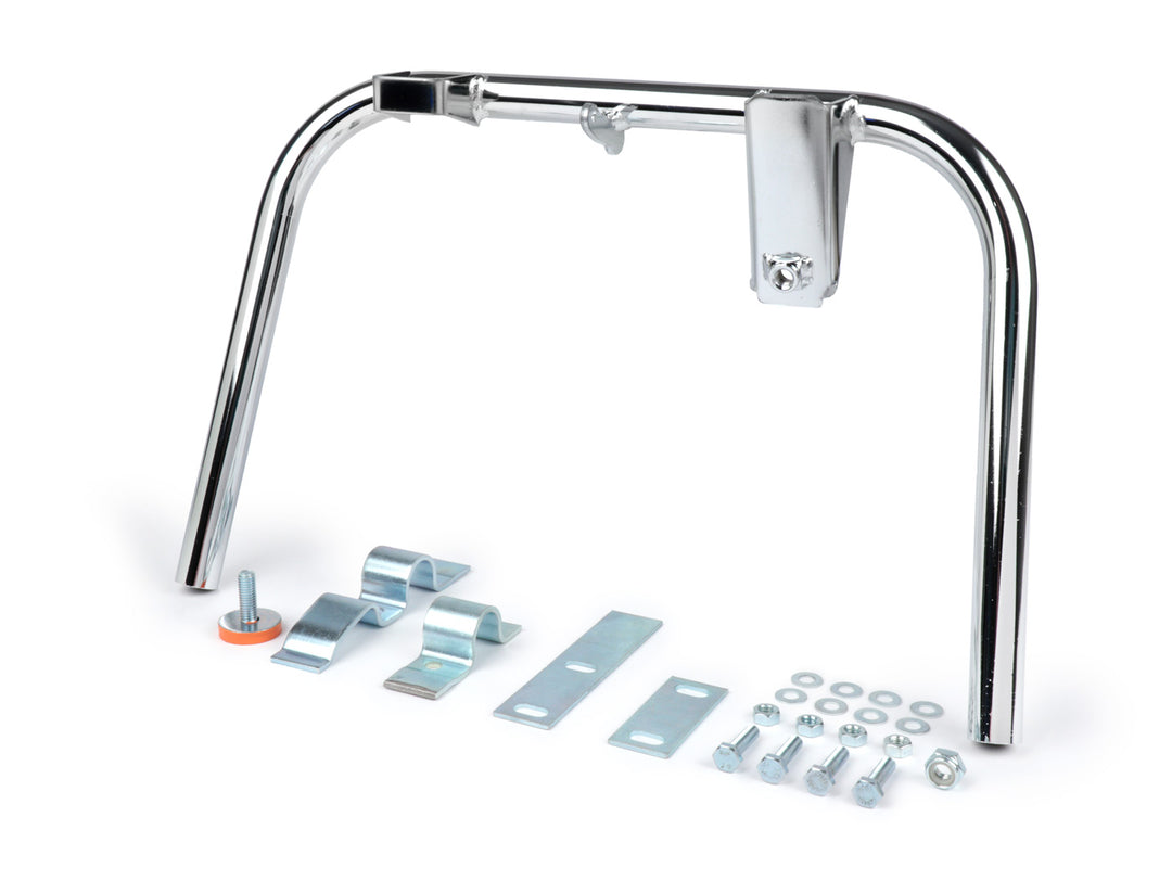 Cavalletto centrale cromato BGM Pro Soft Vespa 50 Special L N R 125 ET3