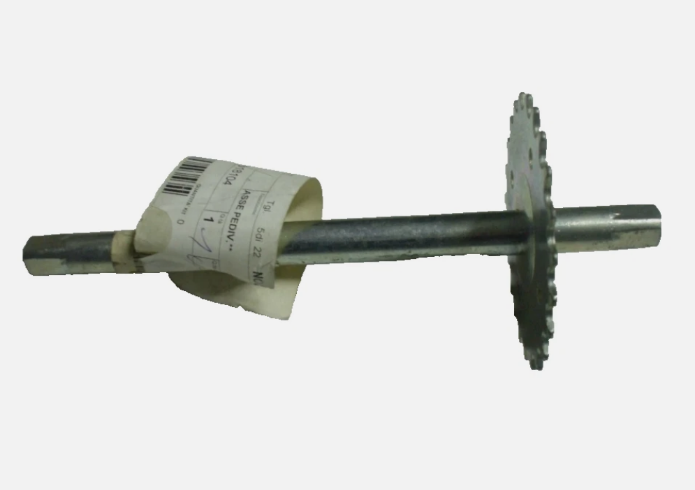Asse corona dentata pedali pedaliera Piaggio Si Mix originale fondo magazzino