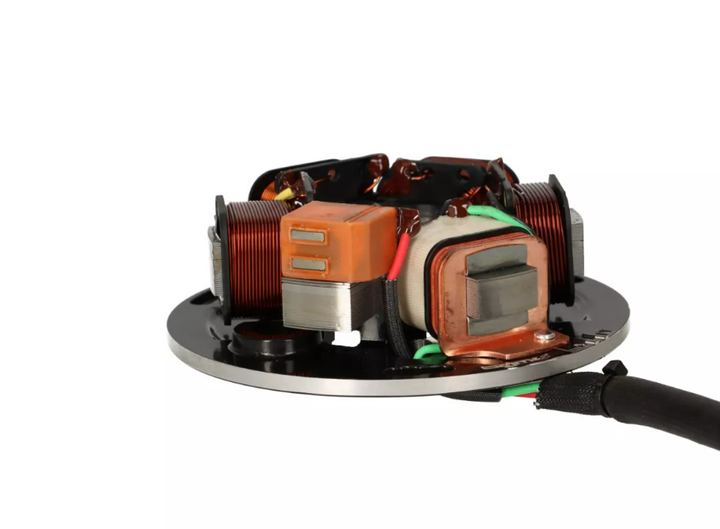 Statore BGM 7 fili Vespa PX PE 125 150 200 versione con batteria (VERIFICATE IL VOSTRO STATORE PRIMA DELL'ACQUISTO)