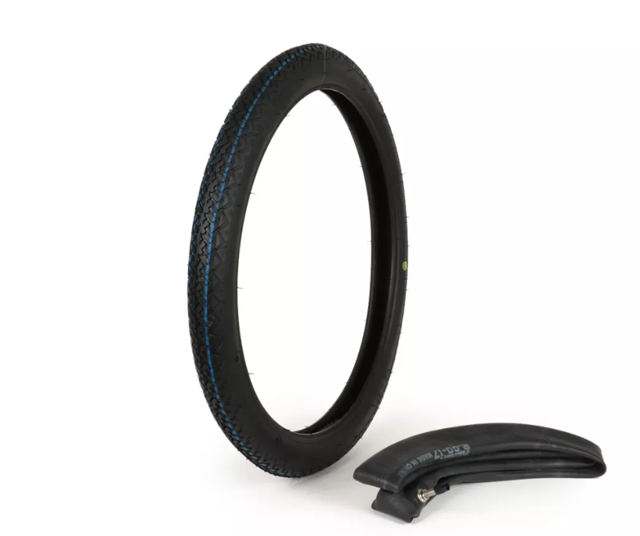 Kit pneumatico Kenda + camera d'aria 2-17 Piaggio Ciao 50 tutti i modelli con ruote da 17