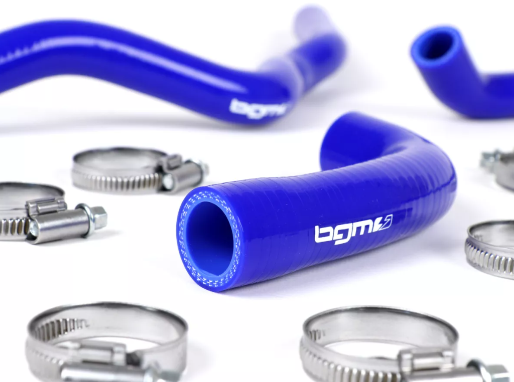 Kit tubi radiatore in silicone blu BGM Vespa GTS 125 250 300