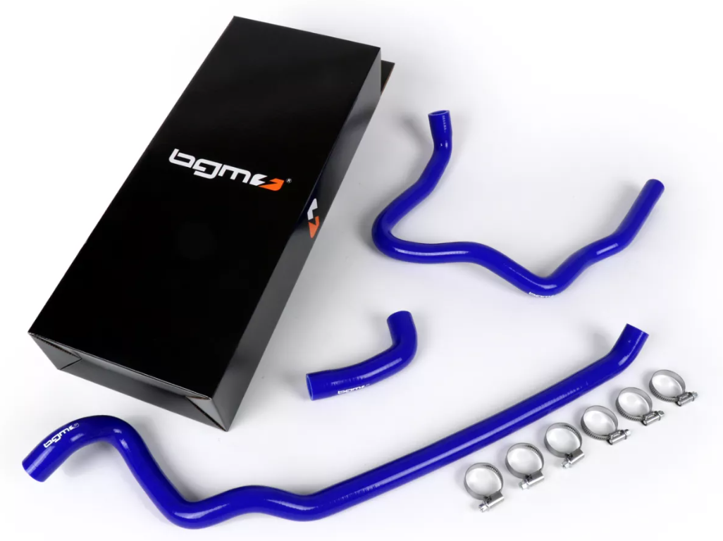 Kit tubi radiatore in silicone blu BGM Vespa GTS 125 250 300