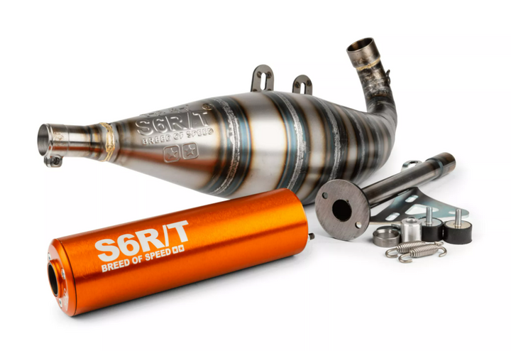 Kit stage 6 cilindro + marmitta + albero motore DRAG RACE R/T FL100 scooter Piaggio a liquido