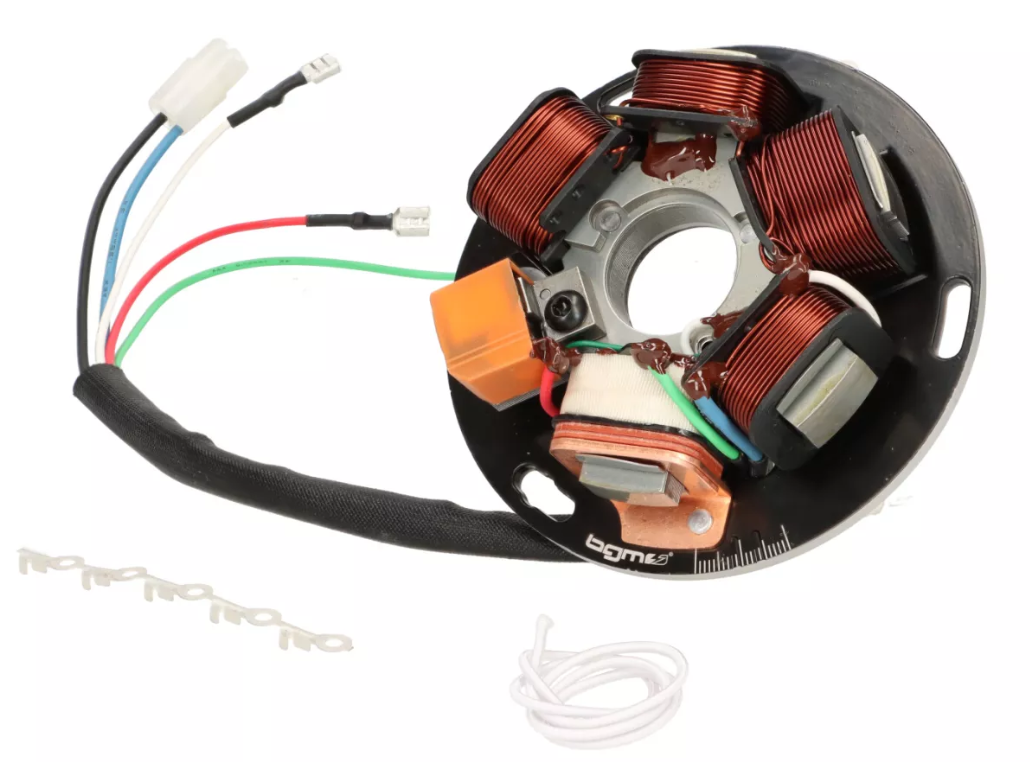 Magnete piastra statore BGM PRO 5 fili Vespa PE PX ARCOBALENO 125 150 200 PREORDINA