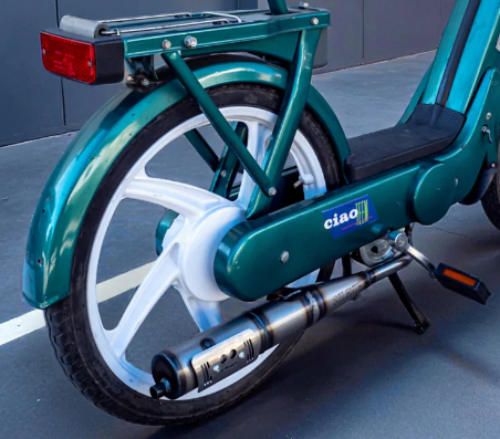 Marmitta scarico espansione DBR Silente Piaggio Ciao 50 diametro collettore 22mm