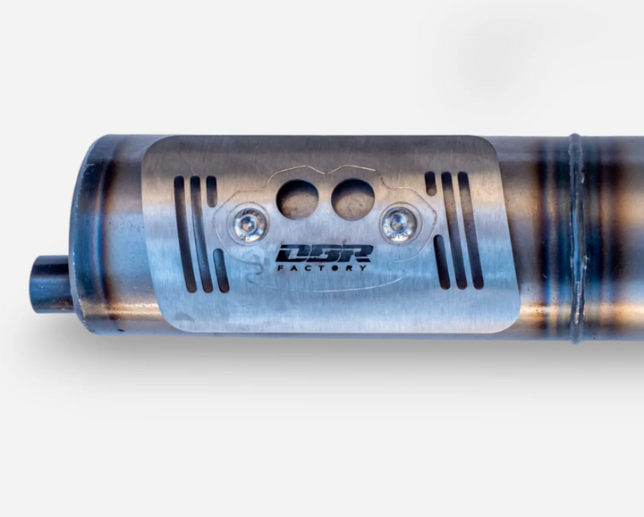 Marmitta scarico espansione DBR Silente Piaggio Ciao 50 diametro collettore 22mm