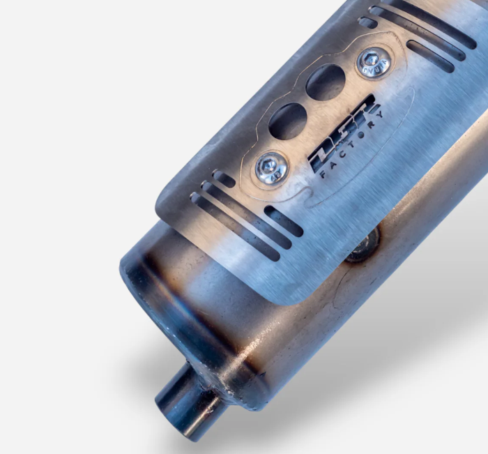 Marmitta scarico espansione DBR Silente Piaggio Ciao 50 diametro collettore 22mm