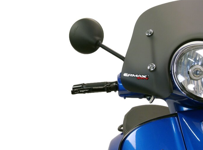 Specchio retrovisore nero opaco destro o sinitro Vespa GTS 125 250 300 2003-2018