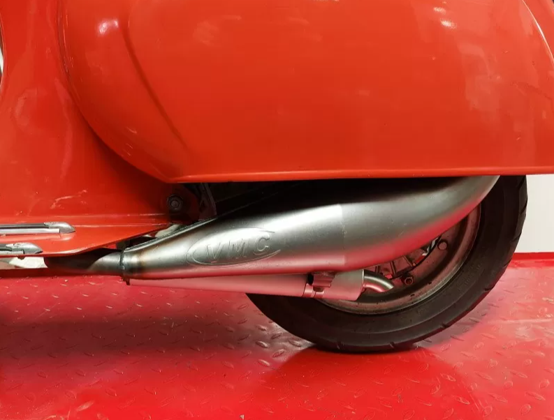Marmitta scarico espansione VMC EVO RACER stampata 52-S Vespa Special L N R 125 ET3