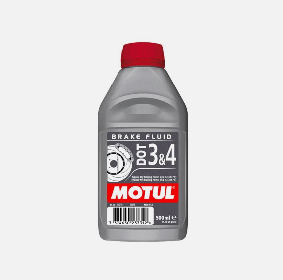Olio freni Motul dot 3&4 flacone da 500ml