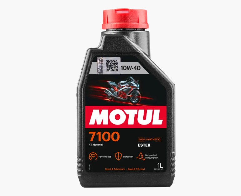 Olio Motul 7100 10W40 sintetico motori 4 tempi