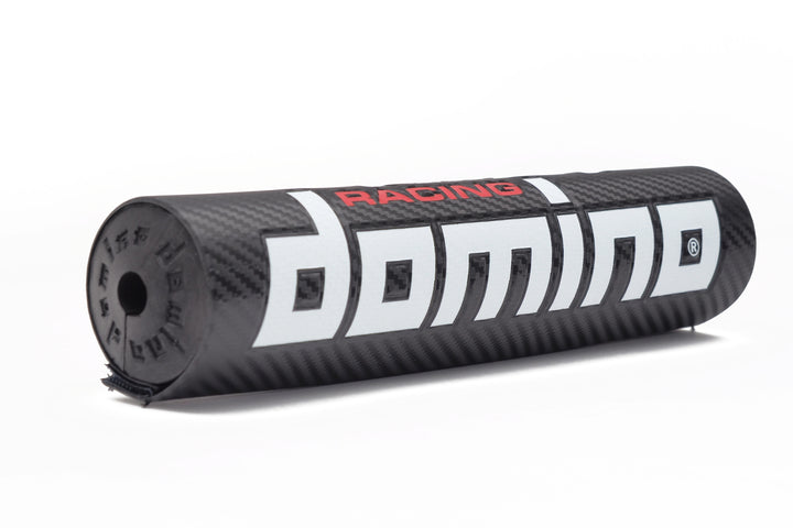 Paracolpo manubrio Domino Racing effetto carbonio Motocicli