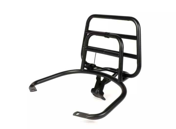 Portapacchi posteriore nero ribaltabile Vespa LX TOURING LXV S 50 125 150