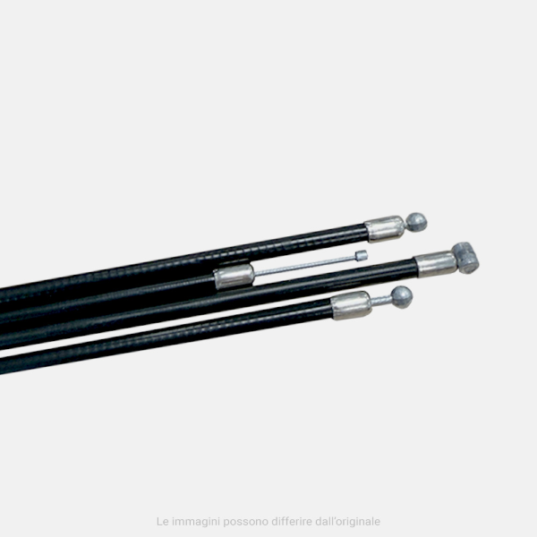 Kit trasmissioni cavi e guaine nere in teflon Piaggio Ciao P PX PXV PV