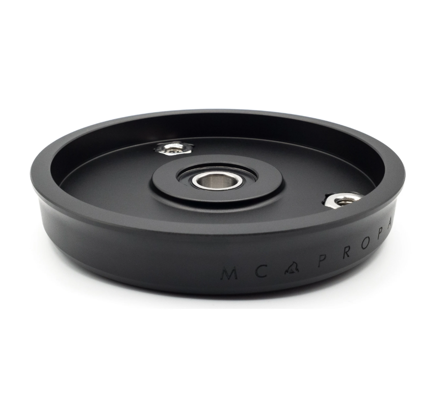 Piastra completa di cuscinetto supporto ruota posteriore MC PROPARTS Piaggio Boxer 50 nero