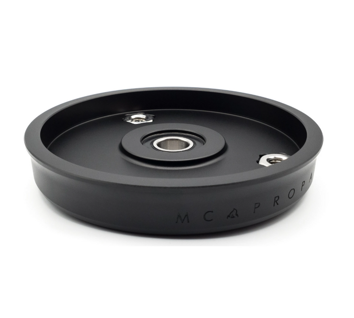 Piastra completa di cuscinetto supporto ruota posteriore MC PROPARTS Piaggio Boxer 50 nero