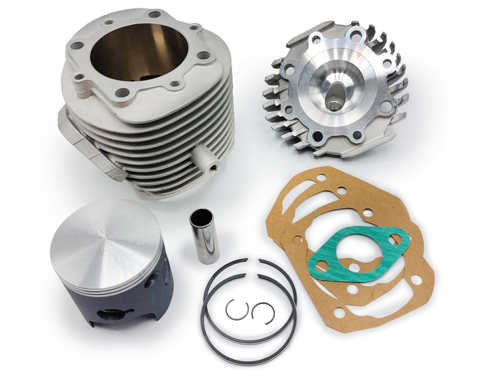 Kit gruppo termico cilindro in alluminio VMC CP58 corsa 51 Vespa 50 Special L N R PK S XL ET3 PRIMAVERA