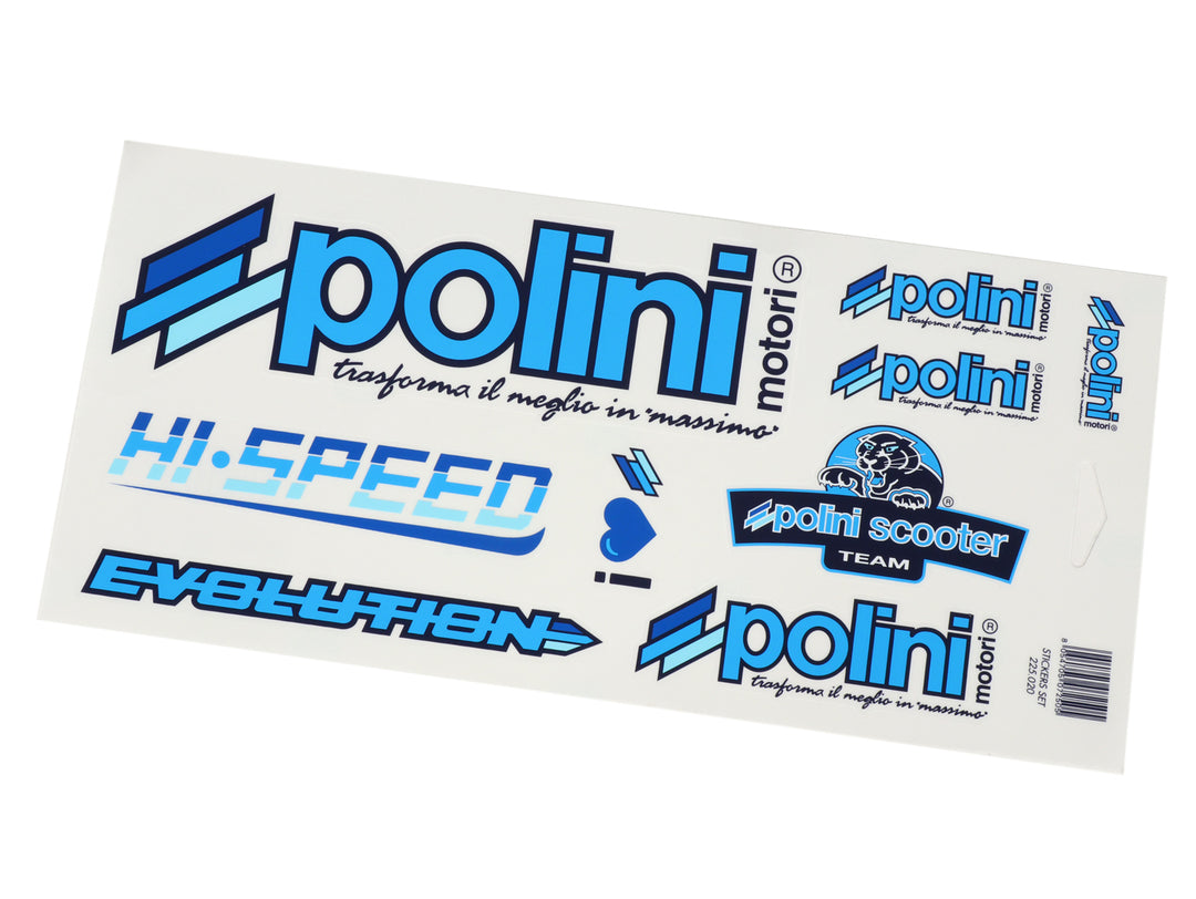 Kit 9 adesivi Polini Hi Speed Evolution