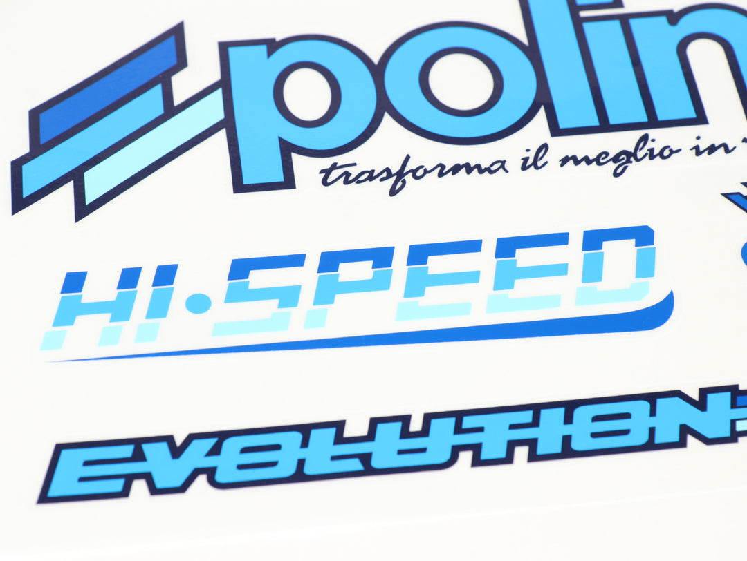 Kit 9 adesivi Polini Hi Speed Evolution