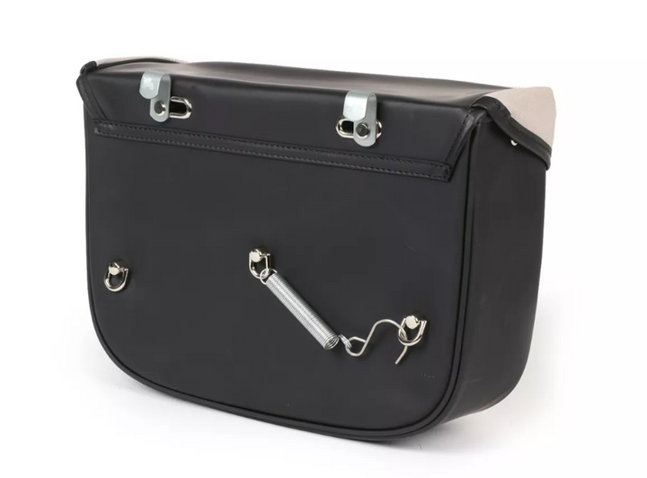 Borsa laterale grigia e nera per Ciclomotori Piaggio Ciao 50 tutti i modelli fino al 1995