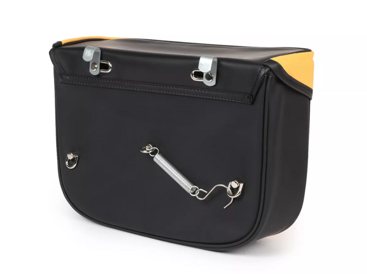Borsa laterale gialla e nera per Ciclomotori Piaggio Ciao 50 tutti i modelli fino al 1995