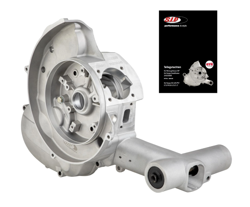 Carter motore Sip 2 fori Vespa 50 Special L N R PK S XL 125 ET3 PRIMAVERA