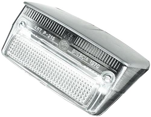 Fanale gemma posteriore bianca tettuccio grigio Vespa 50 Special