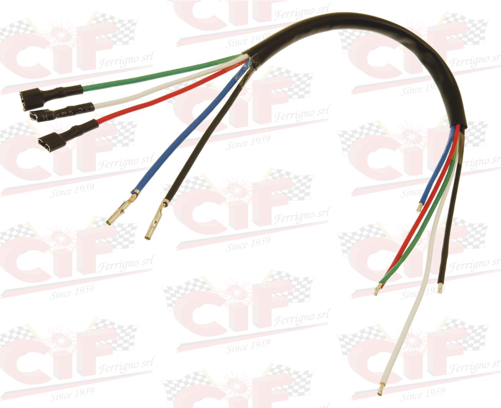Kit 5 fili elettrici per revisione piastra statore Vespa PE PX ARCOBALENO COSA 125 150 200