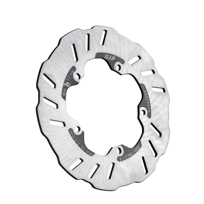Kit freno a disco anteriore SIP PERFORMANCE RADIAL Classic NT con perno Ø 20mm nero Vespa PK 50 125 XL PX 125 150 MY T5
