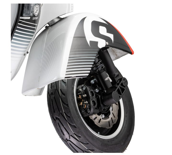 Kit freno a disco anteriore SIP PERFORMANCE RADIAL Classic NT con perno Ø 20mm nero Vespa PK 50 125 XL PX 125 150 MY T5