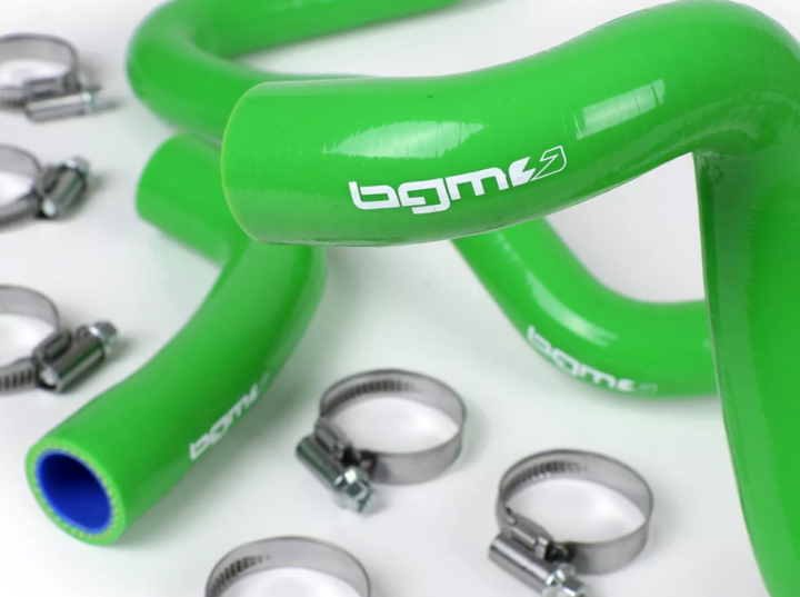 Kit tubi radiatore in silicone verdi BGM Vespa GTS 125 250 300