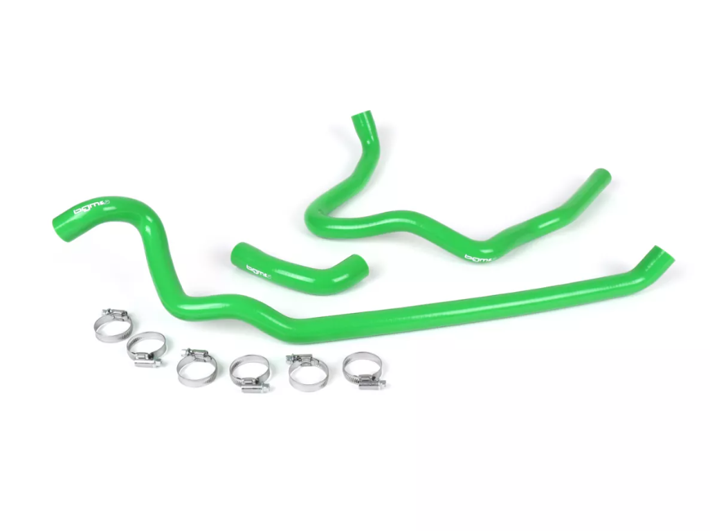 Kit tubi radiatore in silicone verdi BGM Vespa GTS 125 250 300
