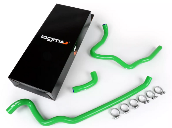 Kit tubi radiatore in silicone verdi BGM Vespa GTS 125 250 300