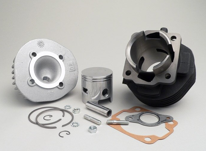 Gruppo termico cilindro DR d.50 80cc per Piaggio Ape 50 tutti i modelli