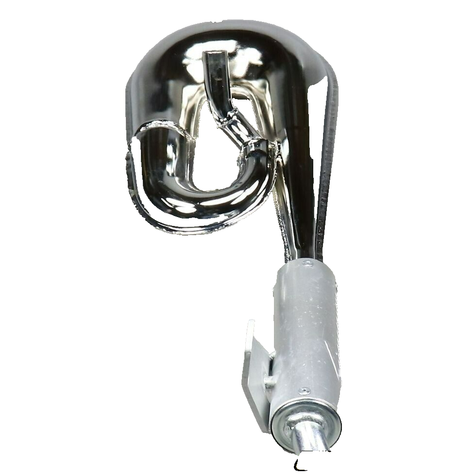 Marmitta espansione Simonini cromata Piaggio Ciao Bravo Boxer con collettore diametro 22mm