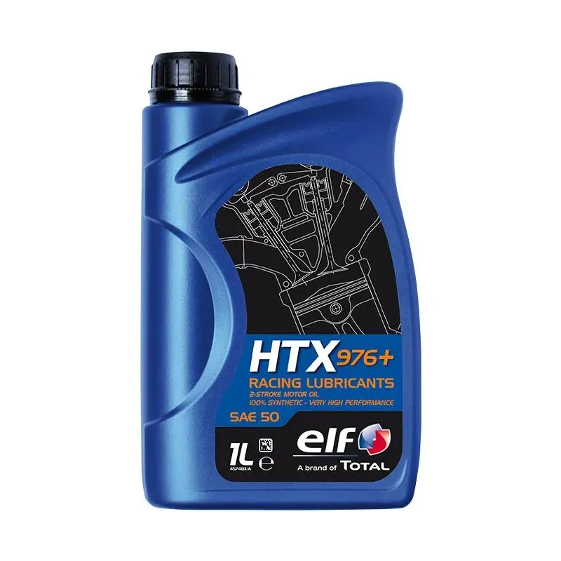 Olio Elf HTX 976+ miscela per motori 2 tempi 100% sintetico