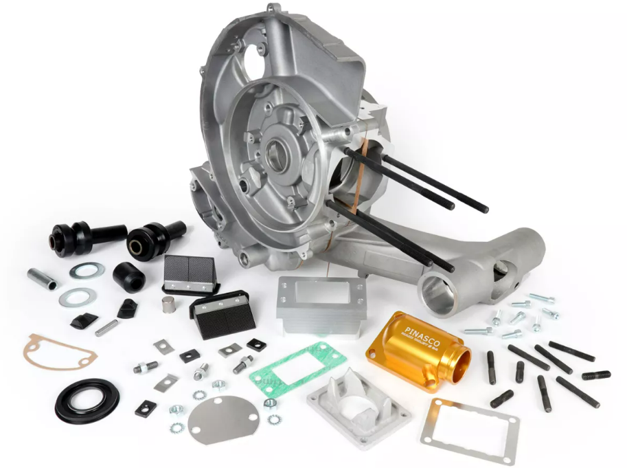 Carter motore Pinasco Slave MEGA X8 lamellare Vespa SmallFrame 125 150 160 180 200