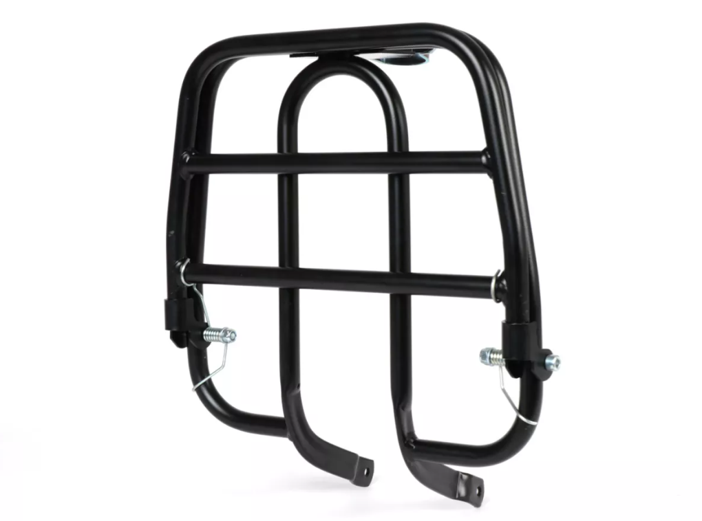 Portapacchi anteriore nero opaco ribaltabile Piaggio Ciao 50 PREORDINA