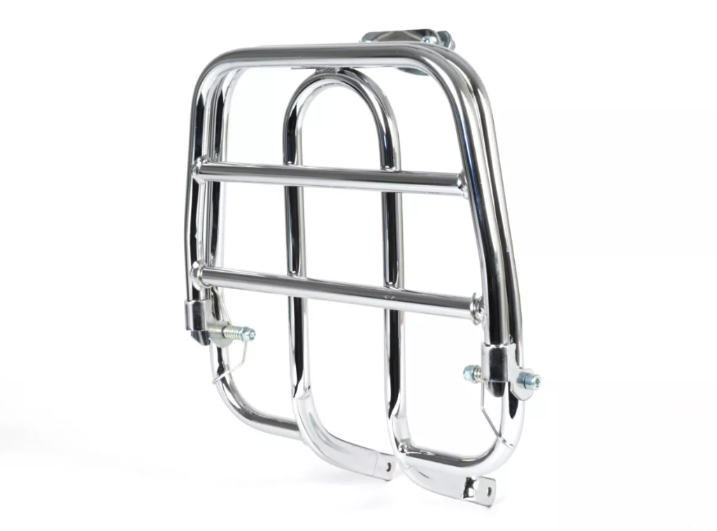 Portapacchi anteriore nero opaco ribaltabile Piaggio Ciao 50 PREORDINA