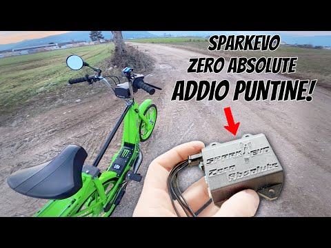 Centralina Sparkevo Absolute per conversione da accensione a puntine in elettronica Piagio Ciao SI Bravo 50 - Vespa 50 90 125 150 200