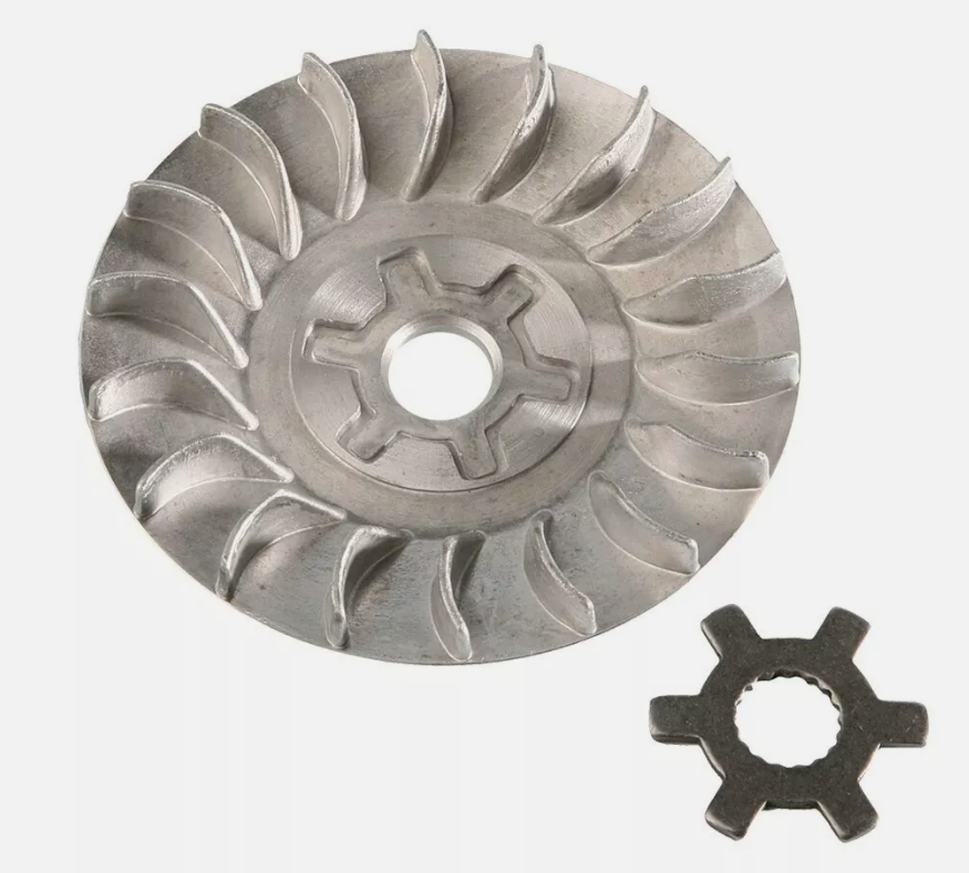 Puleggia semipuleggia anteriore fissa con rondella per scooter Minarelli/Yamaha 50