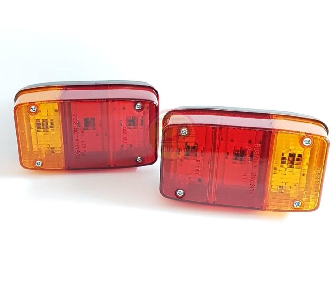 Ricambio Ape 50 Impermeabile Coppia Fari Posteriori Per Piaggio - Foto 2